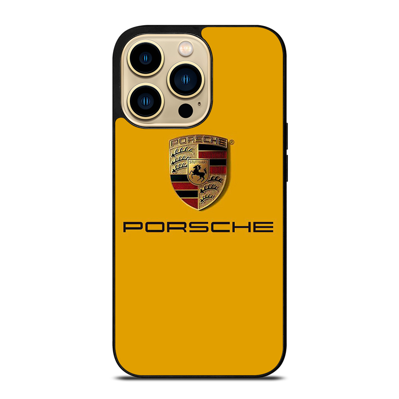 PORSCHE STUTTGART LOGO EMBLEM iPhone 14 Pro Max Case Cover